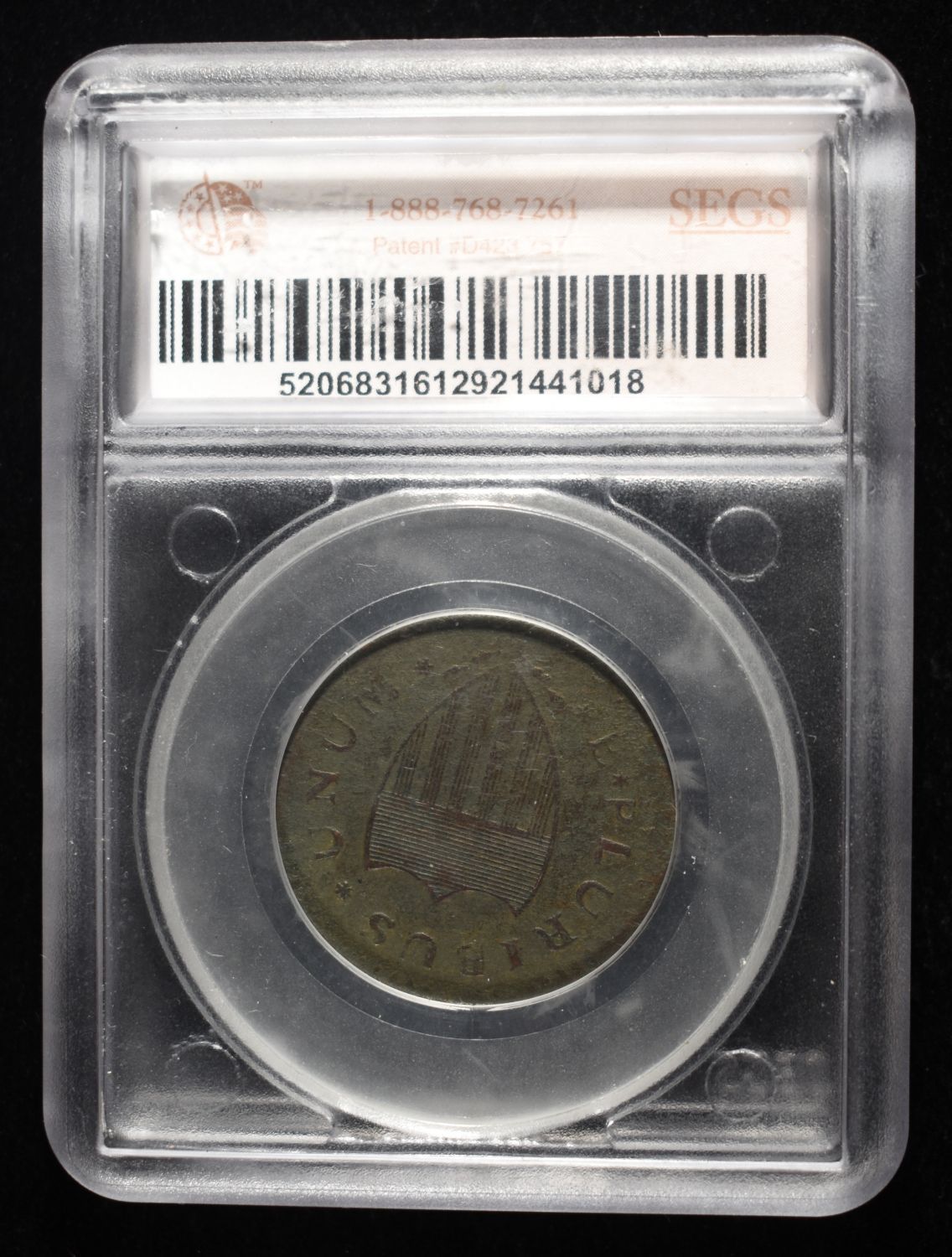 1788 NJ COLONIAL MARIS SEGS VF