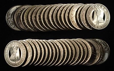 (40) 1951 HONOLULU RAPID TOKENS. CHECK OUT OUR UPCOMING AUCTIONS ESTIMATE $200 - $250.