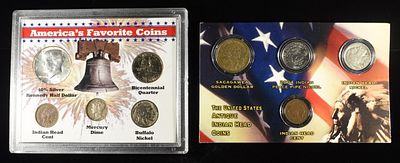 COLLECTORS LOT. THE UNITED STATES ANTIQUE INDIAN HEAD COINS & AMERICA'S FAVORITE COINS ESTIMATE 