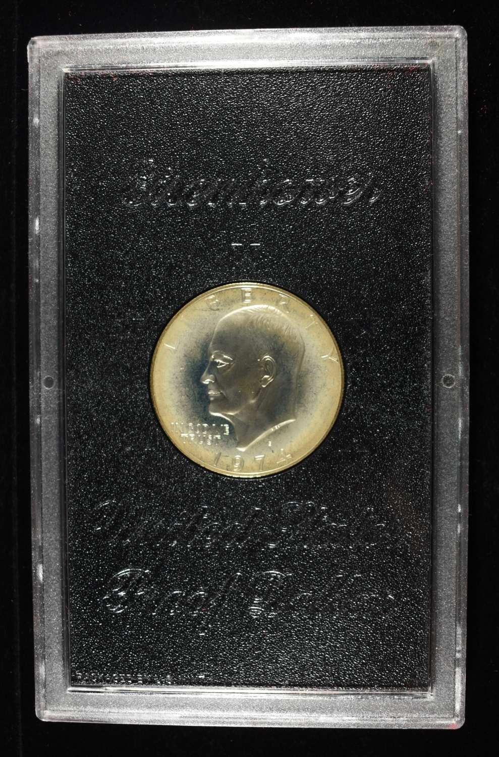 1971-1974 EISENHOWER SILVER $1 BROWN PACKAGING