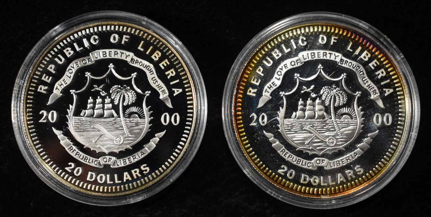 (12) LIBR $20 HISTORY OF AMERICA 20G 0.999 SILVER