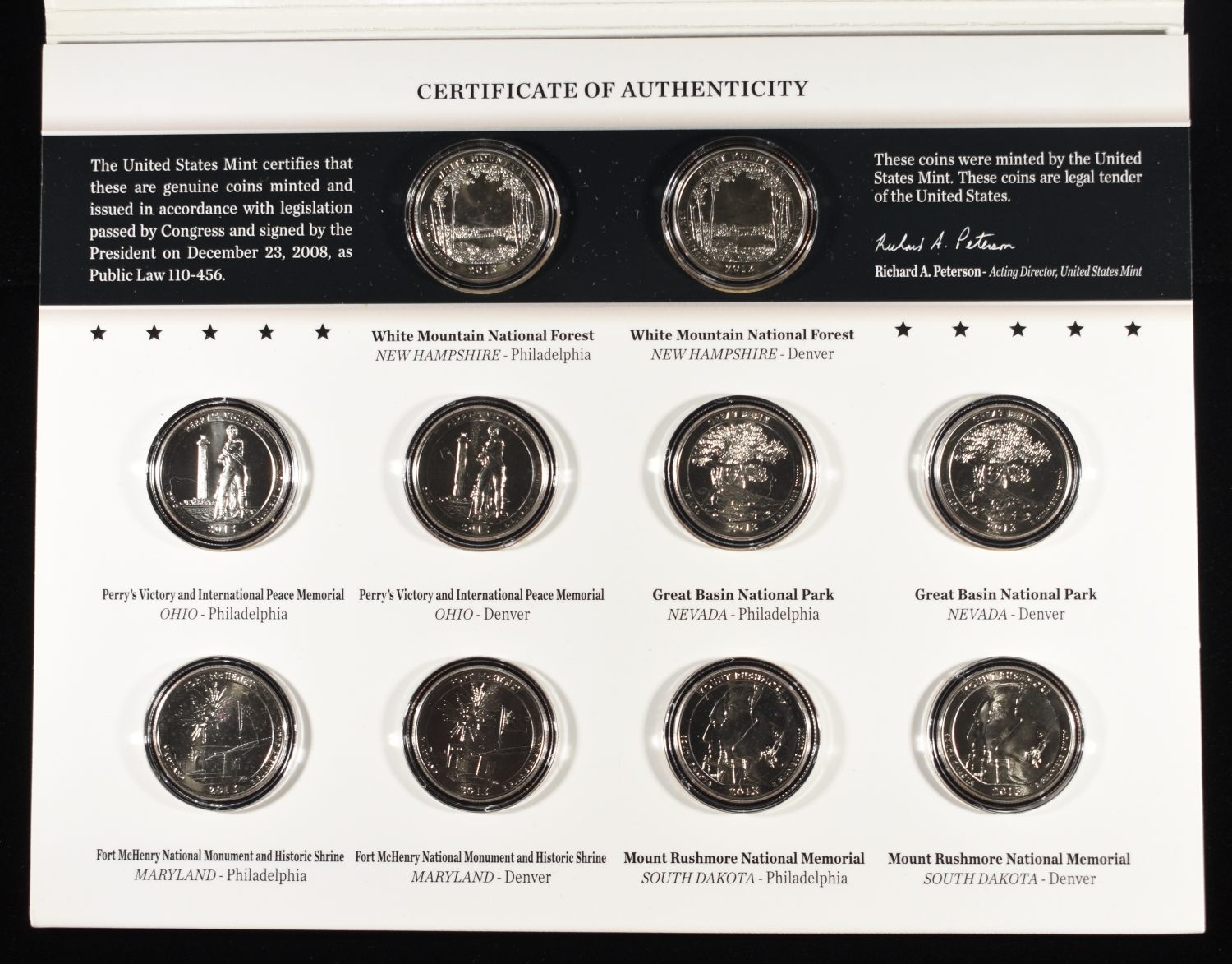 QUARTER COLLECTORS LOT