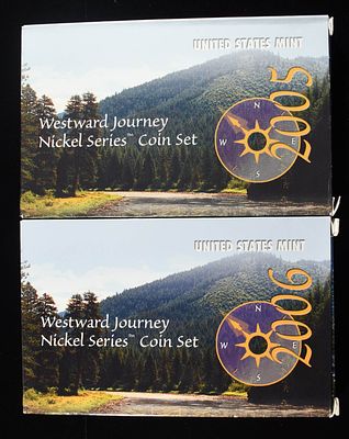 2005-2006 WESTWARD JOURNEY NICKEL SERIES. CHECK OUT OUR UPCOMING AUCTIONS ESTIMATE $75 - $100.