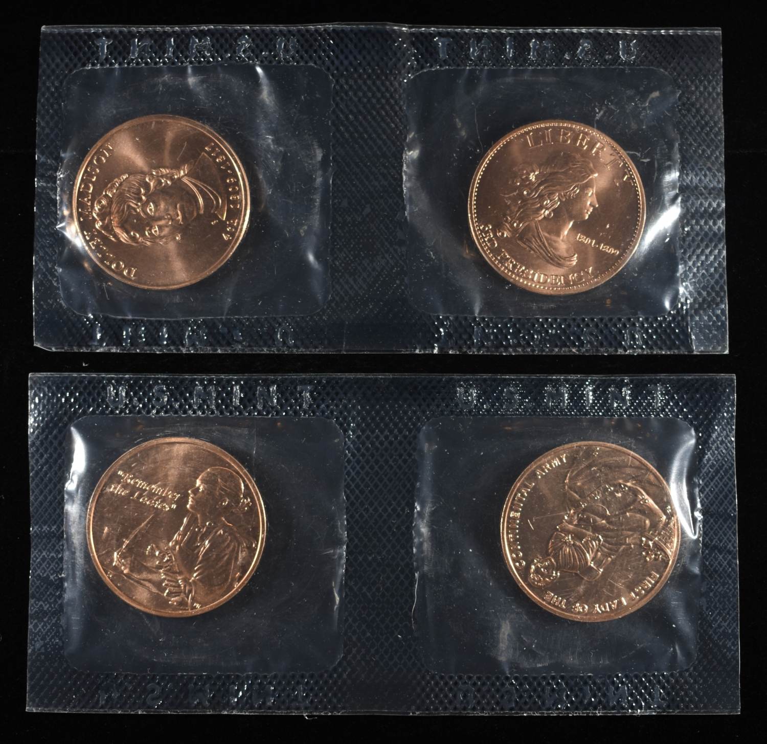 (4) 2007 4-MEDAL SET