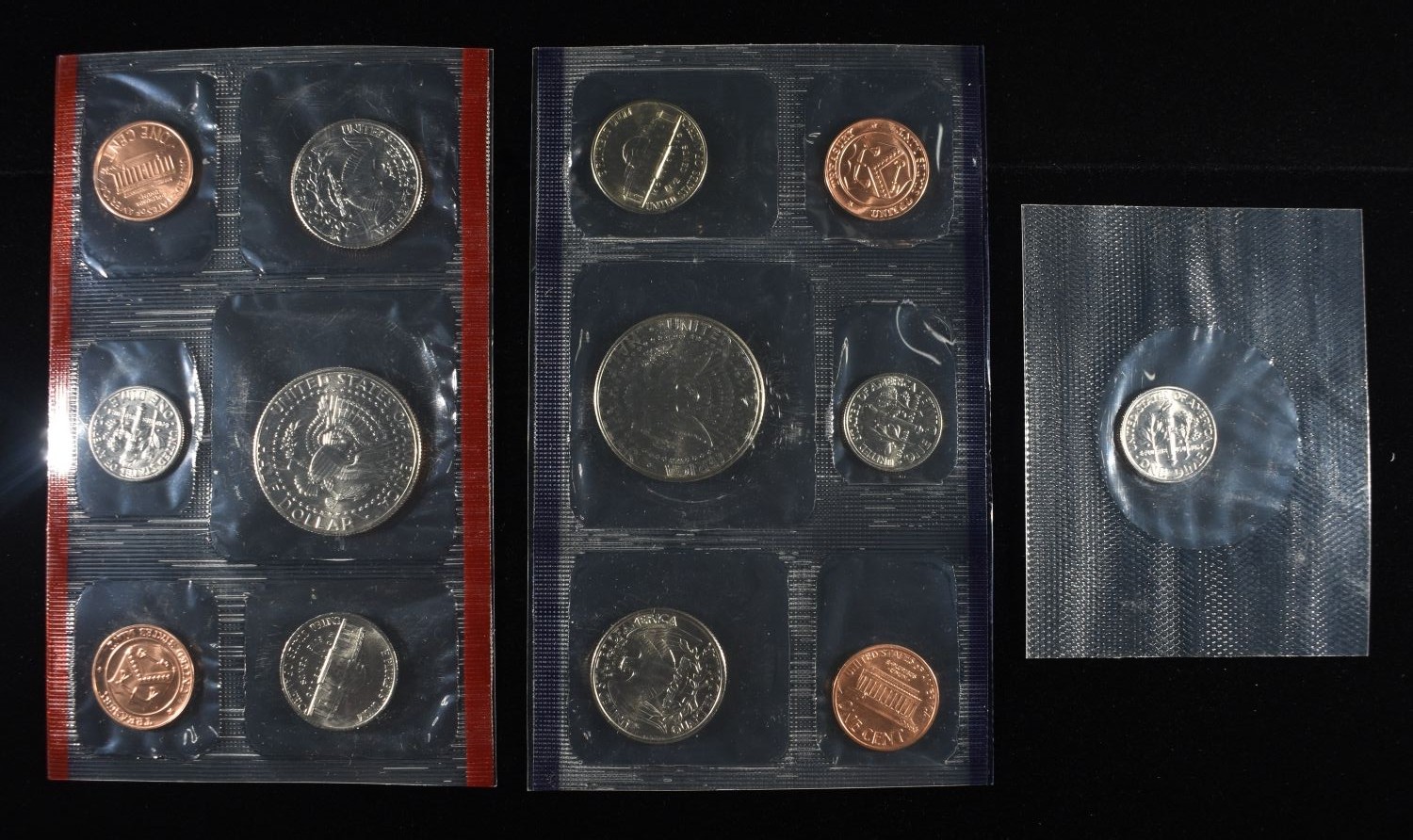 1996 UNC SET & 1999 SBA