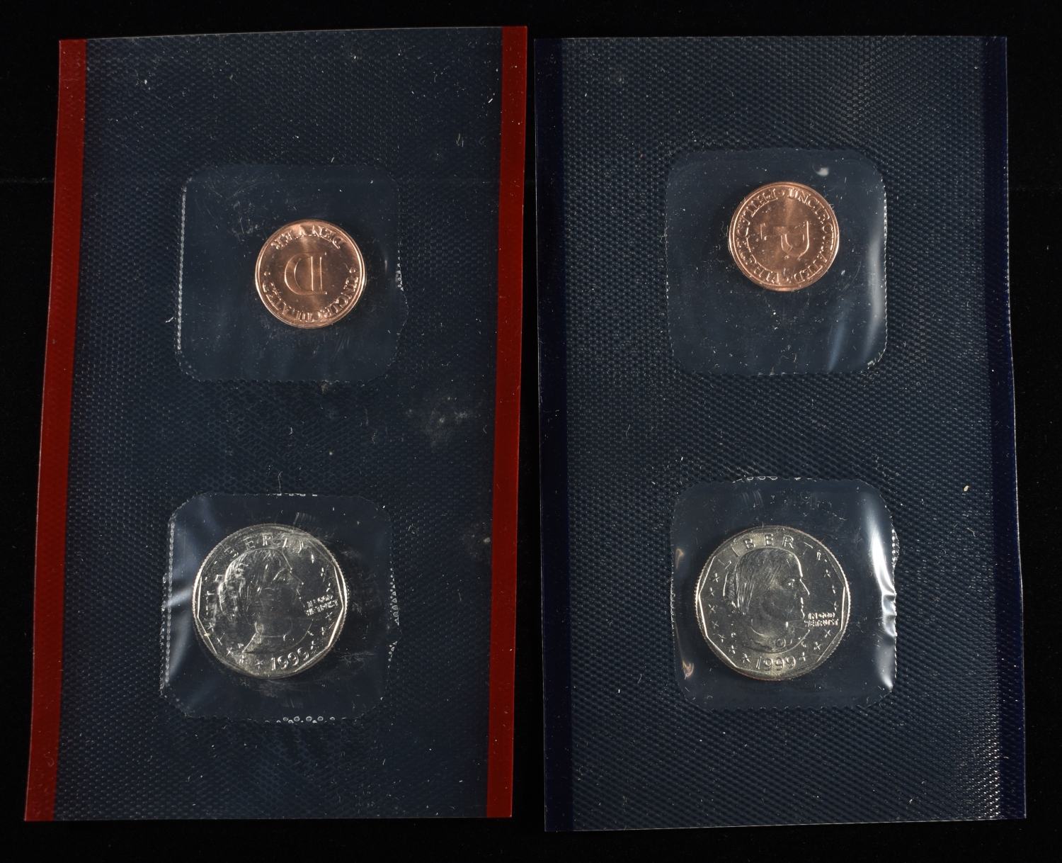 1996 UNC SET & 1999 SBA