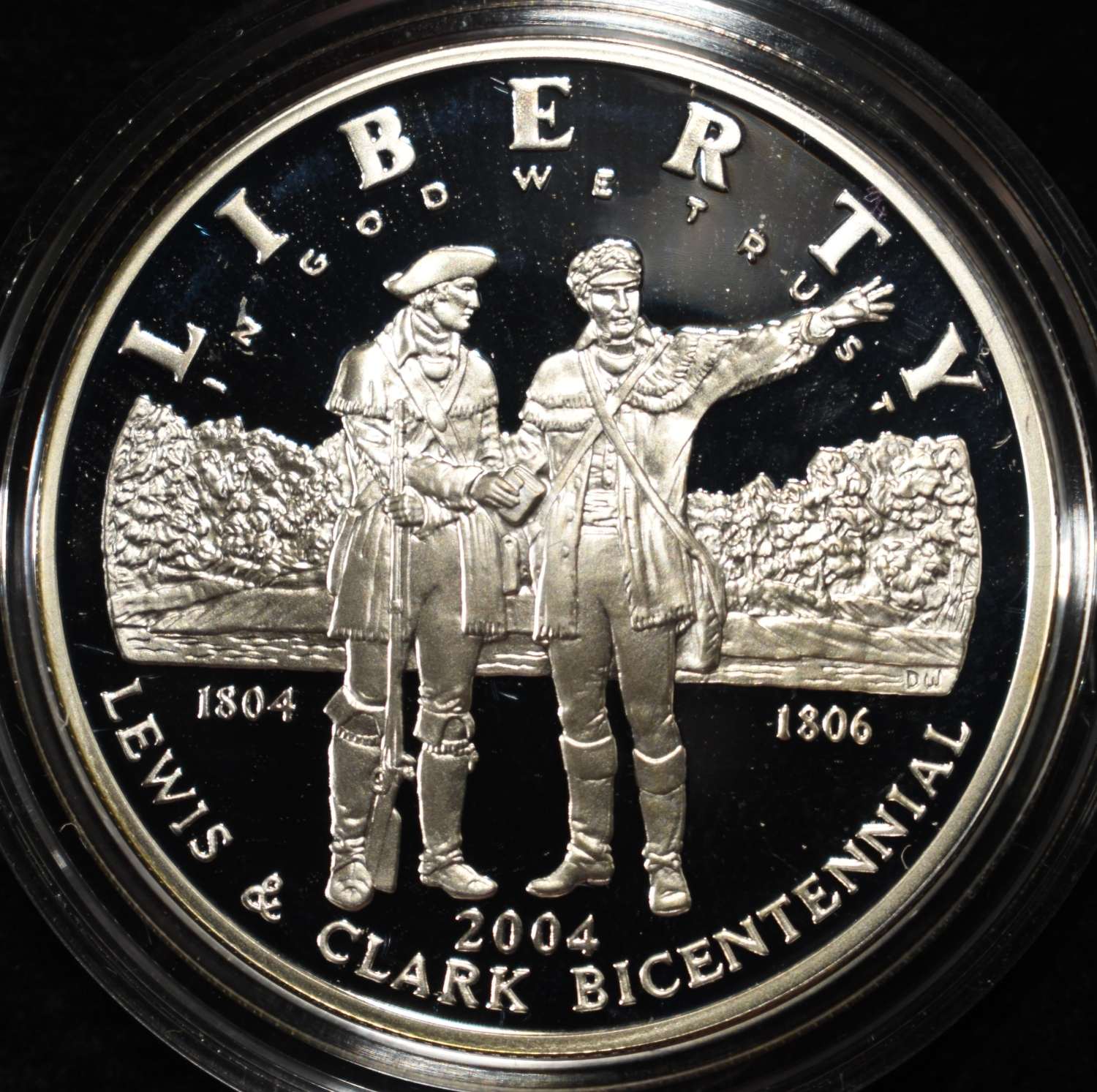 2004-P $1 COMMEM LEWIS & CLARK
