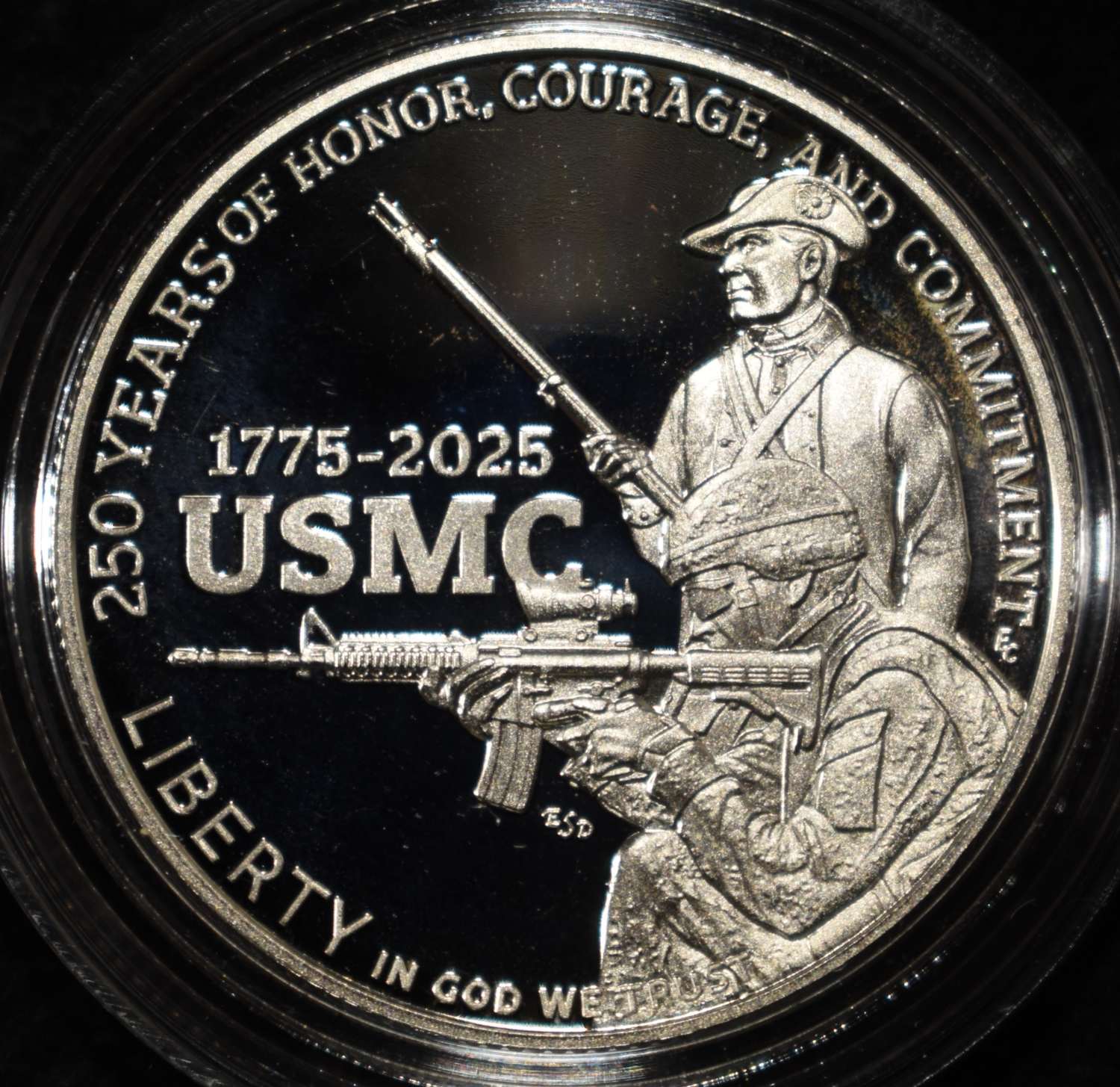 2025 50C COMMEM USMC PROOF
