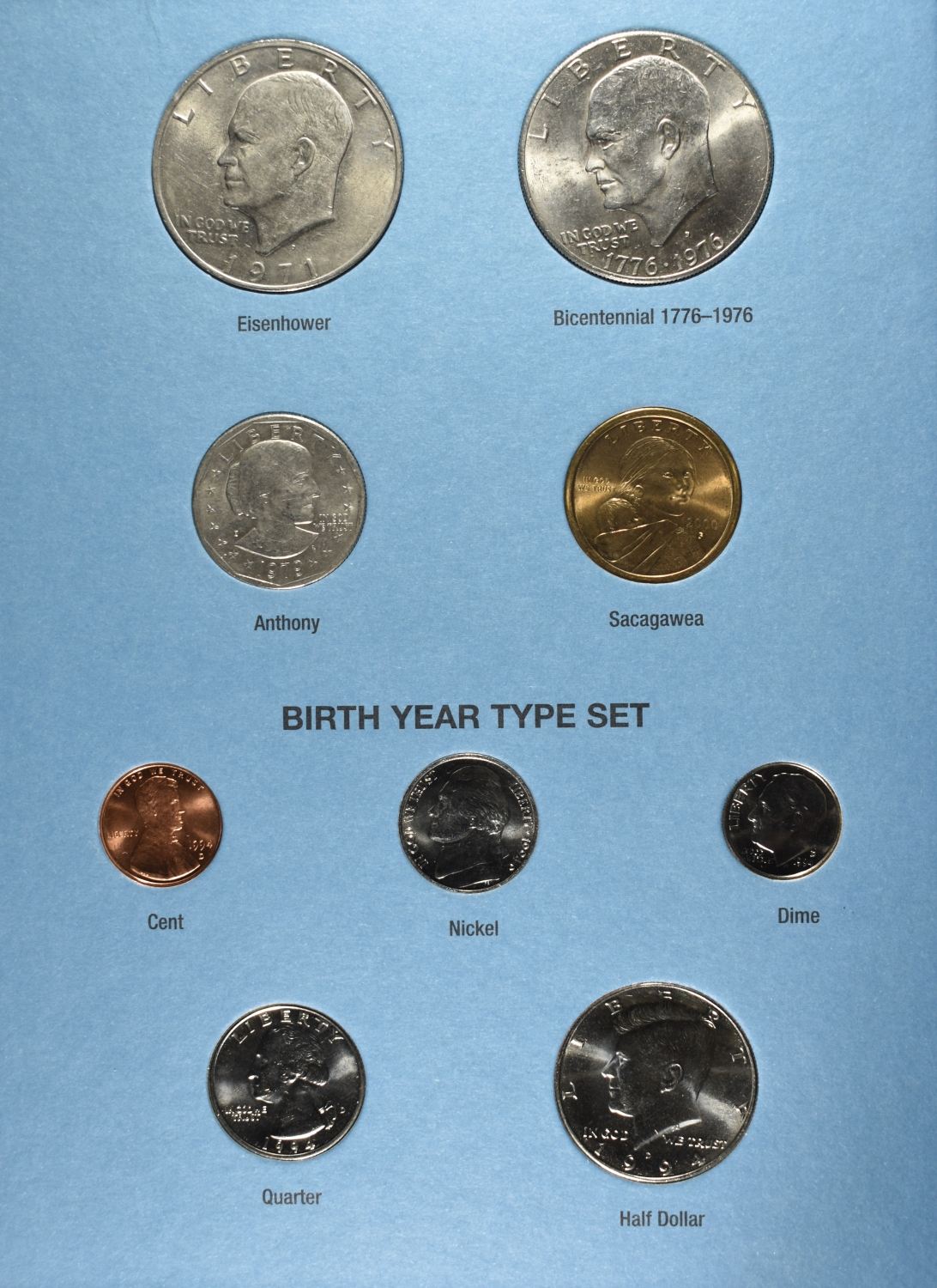 20TH CENTURY TYPE COINS COLLECTION