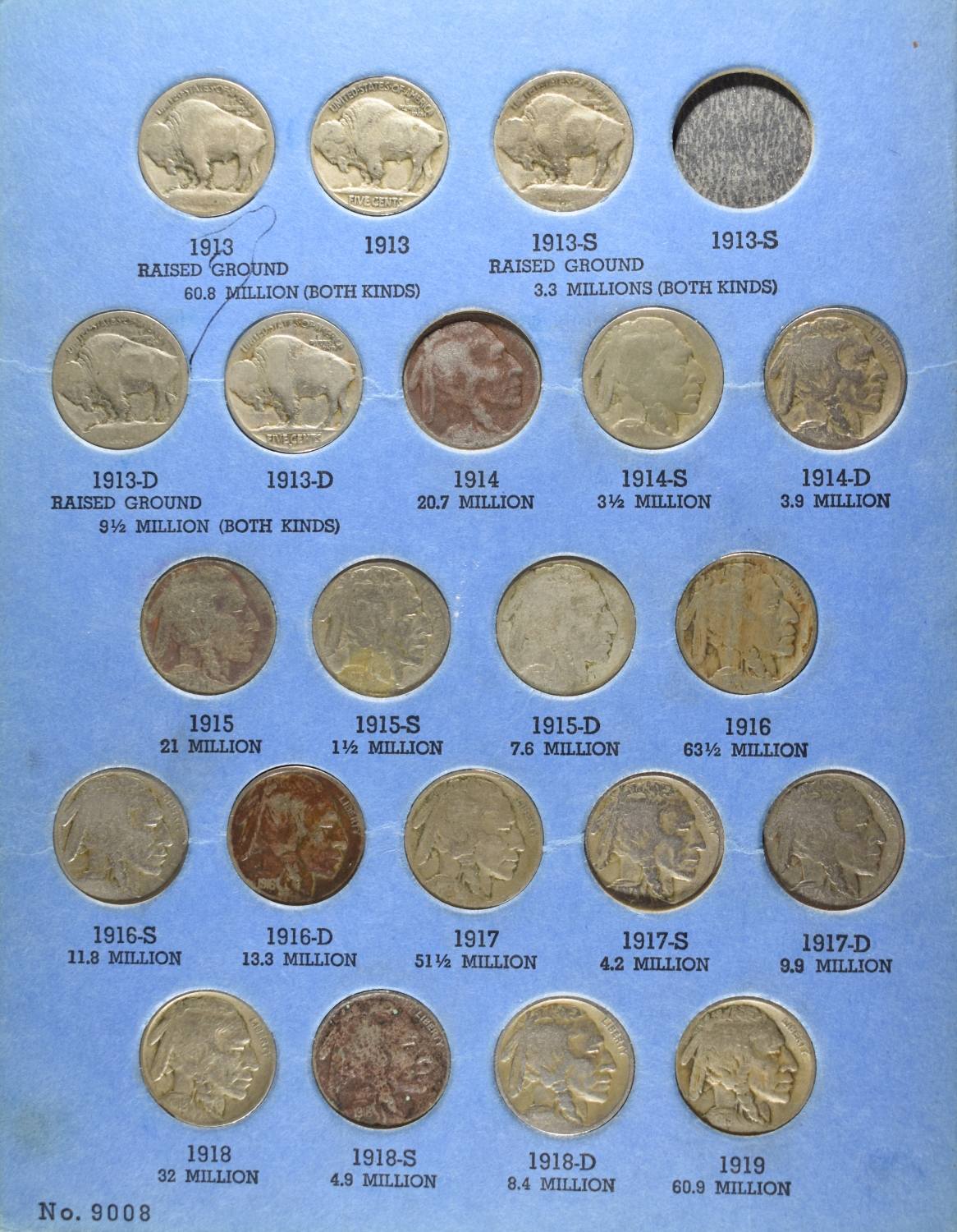 BUFFALO NICKEL COLLECTION