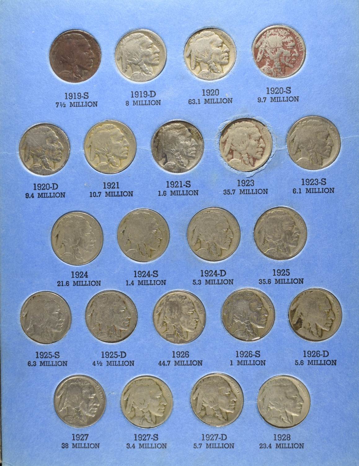 BUFFALO NICKEL COLLECTION