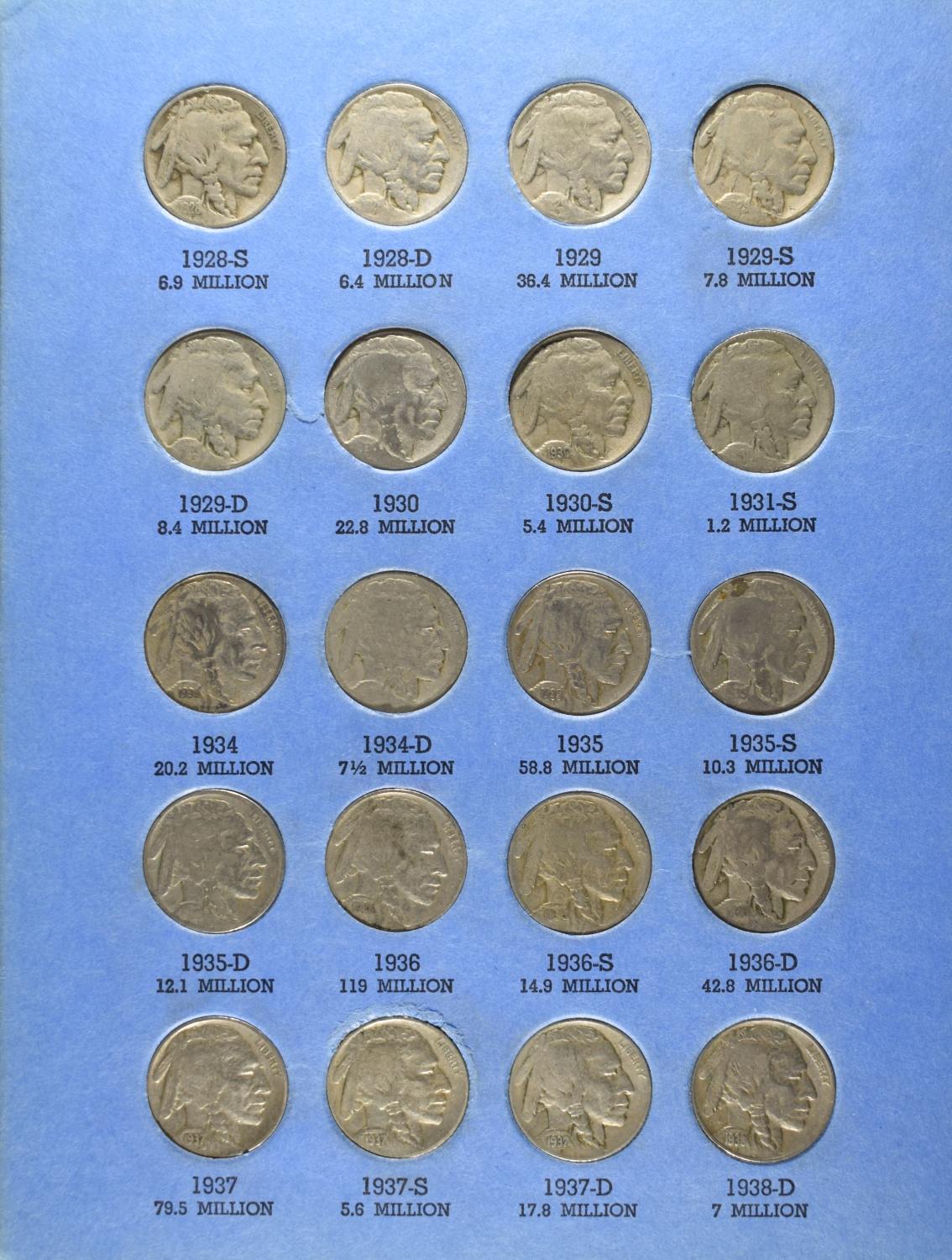 BUFFALO NICKEL COLLECTION
