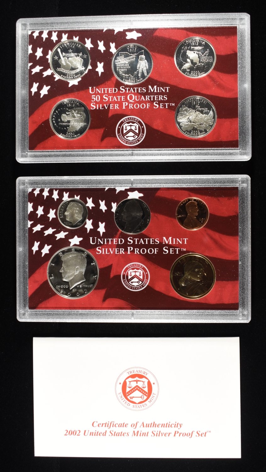 2002 SILVER PROOF SET