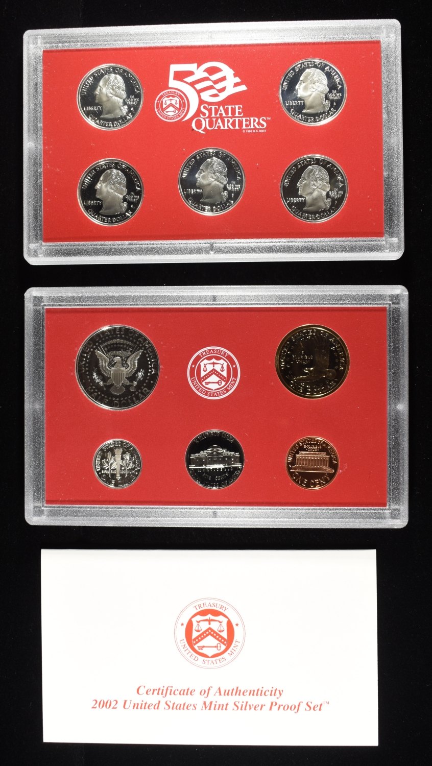 2002 SILVER PROOF SET