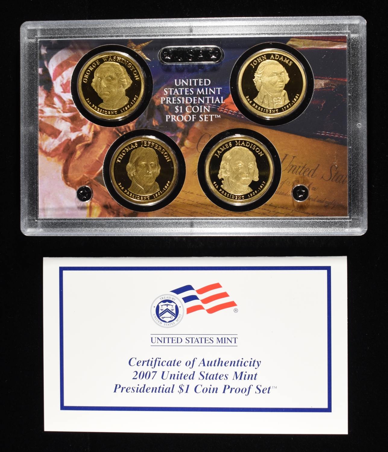 (11) 2007 $1 PRESIDENTAL PROOF SETS