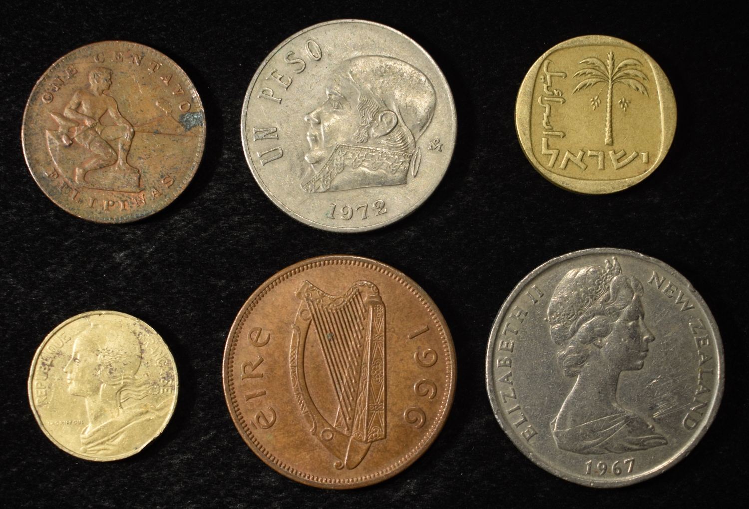 5 LBS FOREIGN COINS