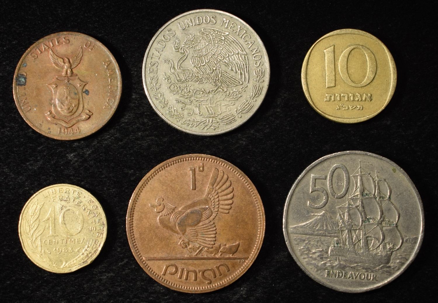 5 LBS FOREIGN COINS