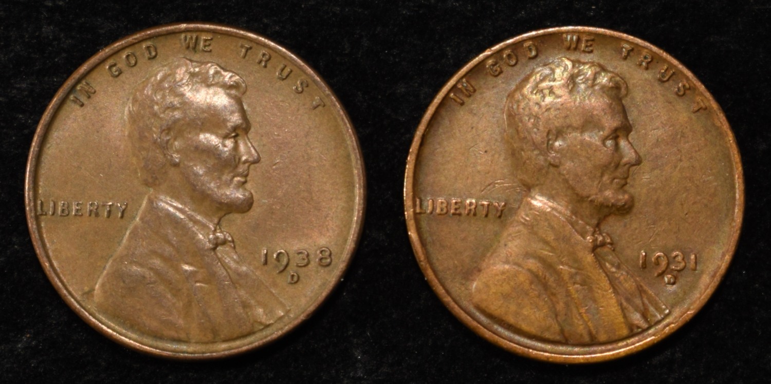 (500) WHEAT CENTS: MIXED DATES