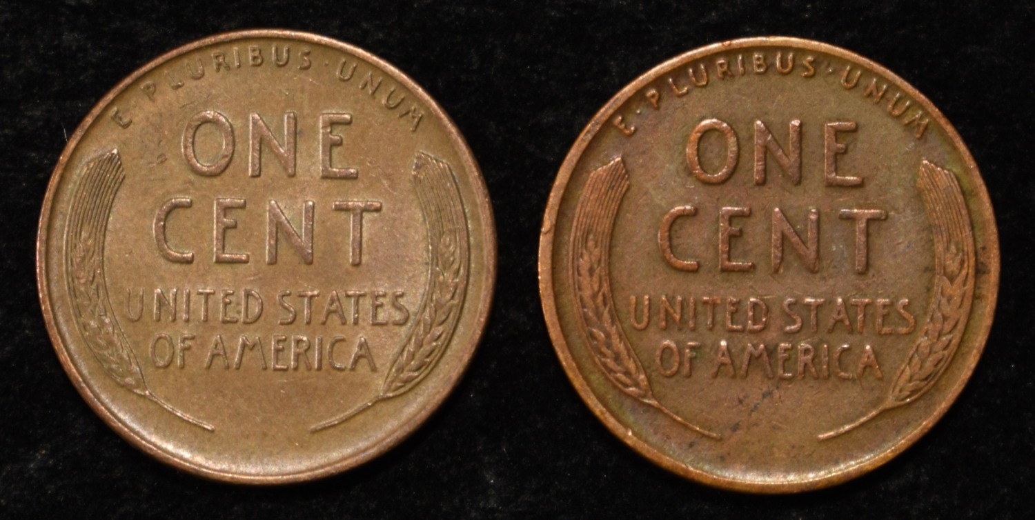 (500) WHEAT CENTS: MIXED DATES