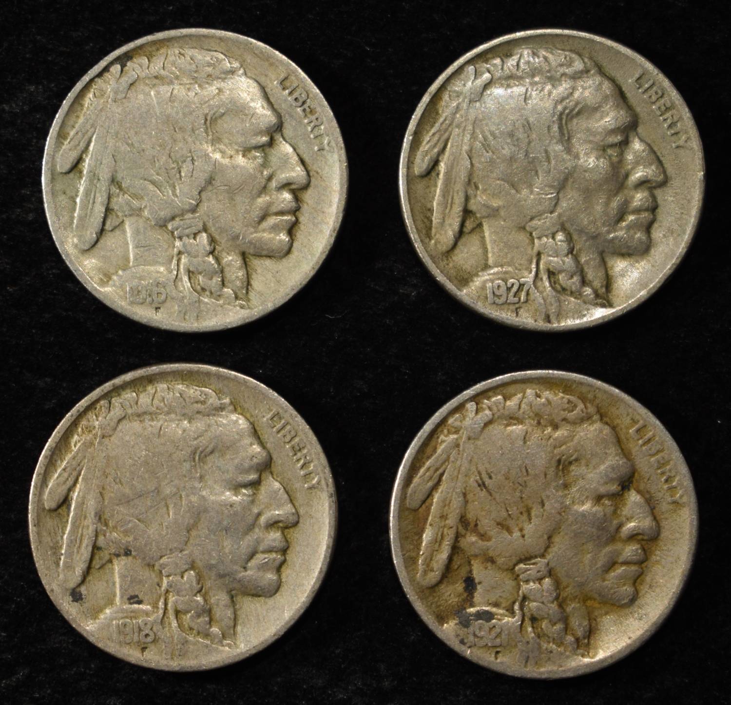 41 PARTIAL DATE BUFFALO NICKELS