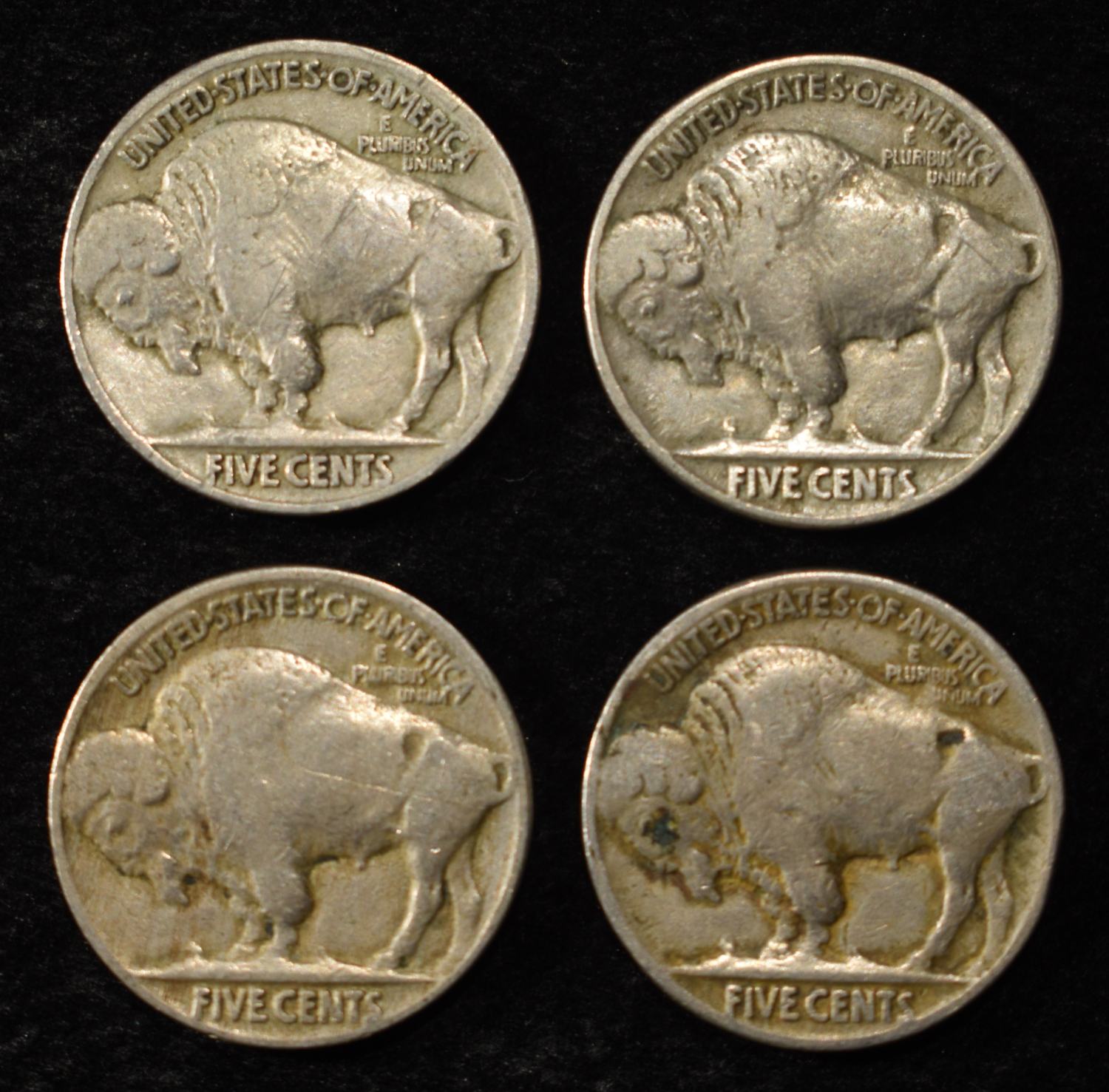 41 PARTIAL DATE BUFFALO NICKELS
