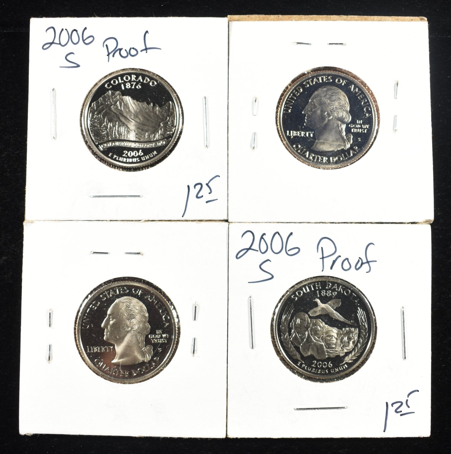 (30) WASHINGTON STATE QUARTERS PROOF