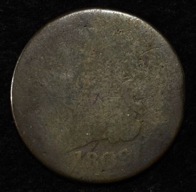 1809 CLASSIC HEAD HALF CENT. TOP RATED AUCTION HOUSE ESTIMATE $90 - $130.