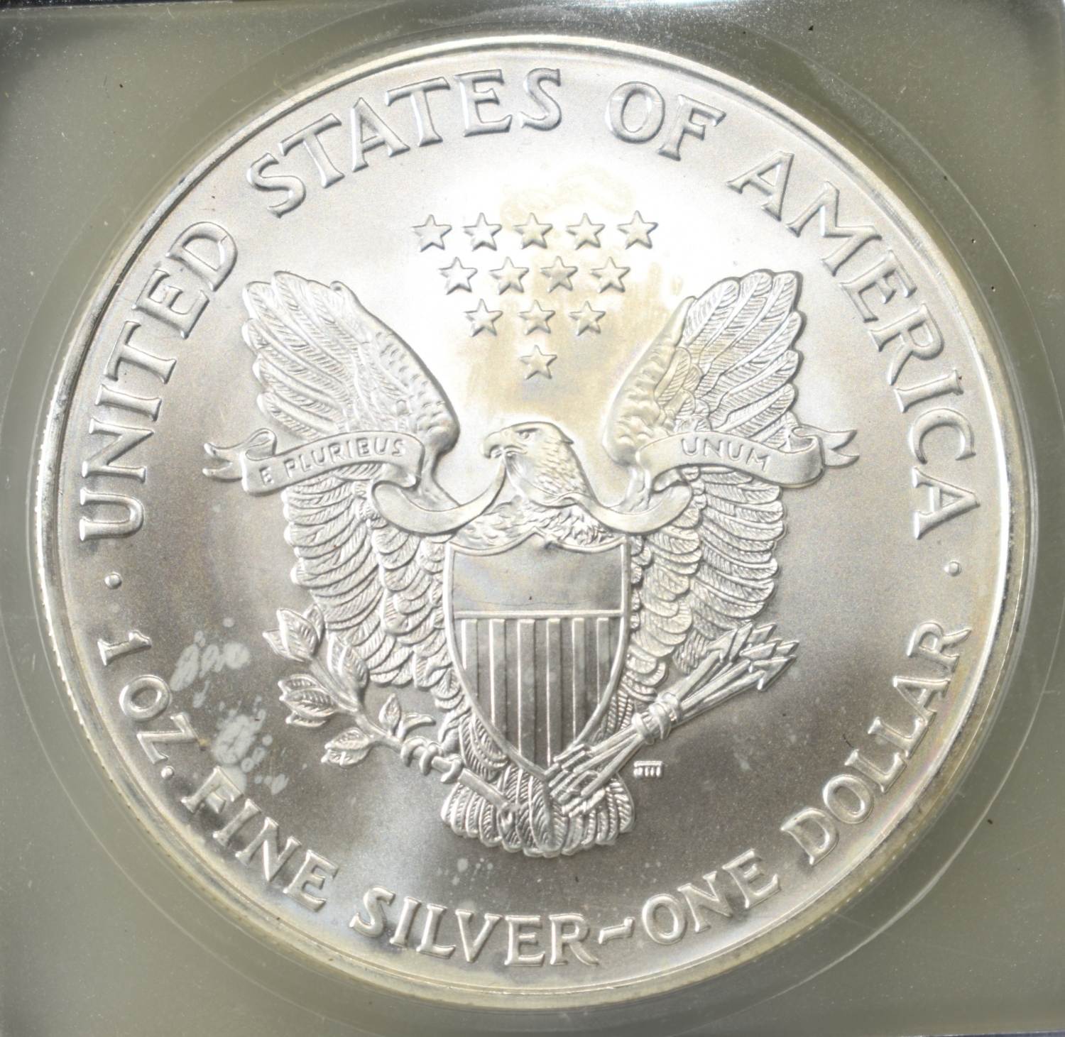 2006 AMERICAN SILVER EAGLE ICG MS69