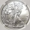 2021 AMERICAN SILVER EAGLE NGC MS70. WEEKLY COIN & CURRENCY AUCTIONS ESTIMATE $170 - $220.Image - 1