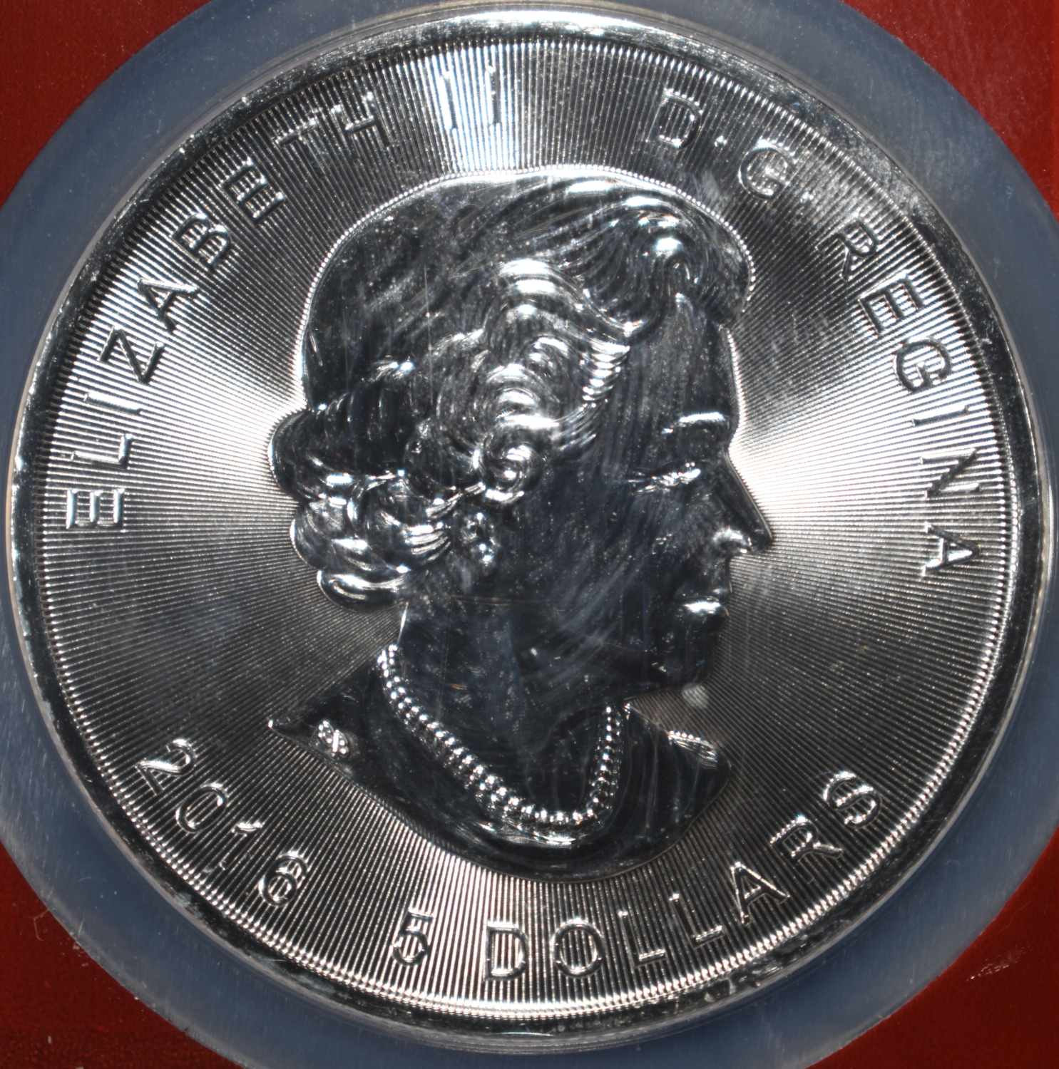 2016 1 OZ SILVER CANADA SUPERMAN NGC MS-69