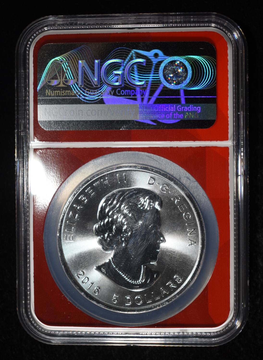 2016 1 OZ SILVER CANADA SUPERMAN NGC MS-69