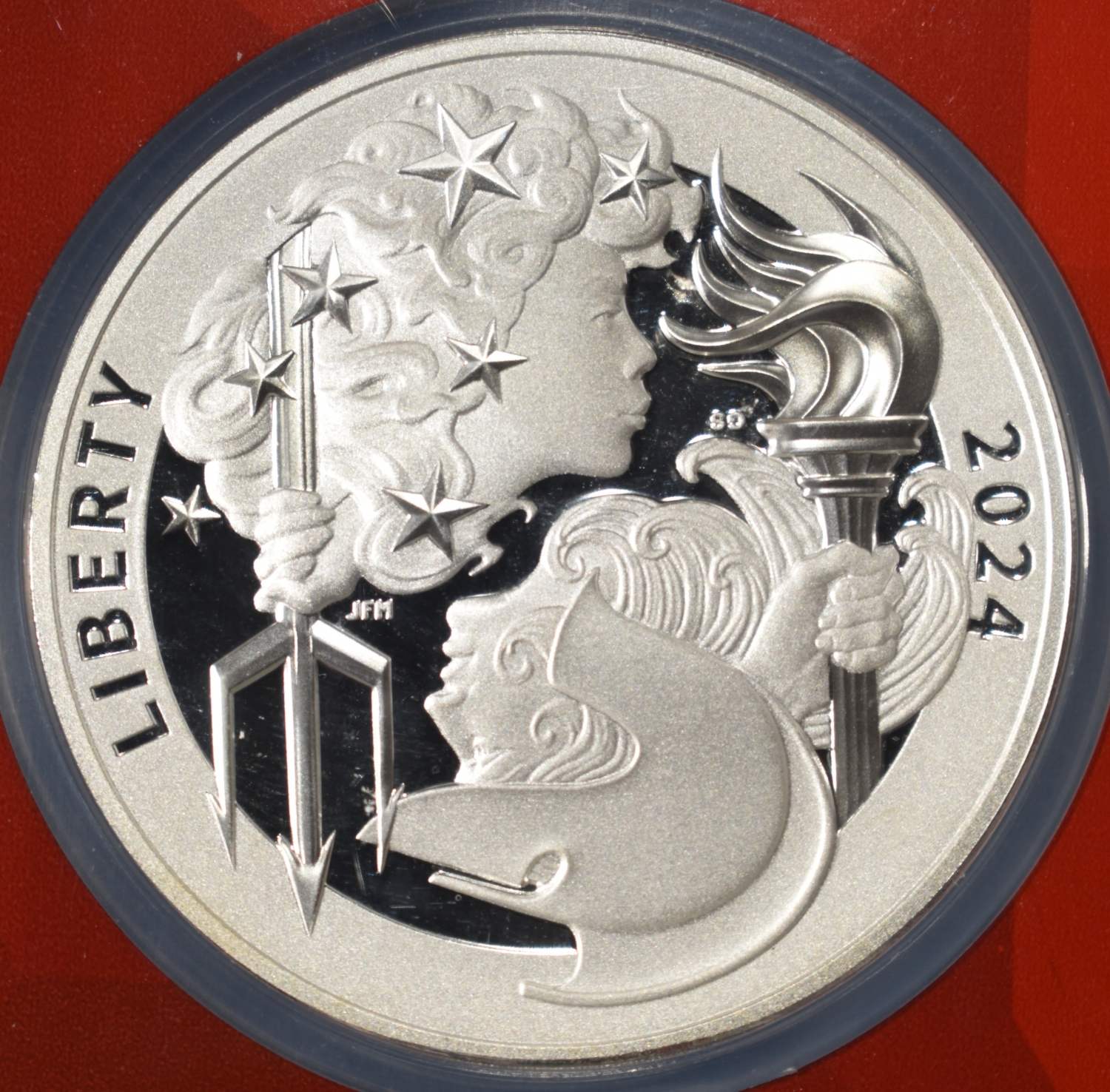 2024-P LIB & BRIT 1 OZ SILVER NGC PF70 UCAM