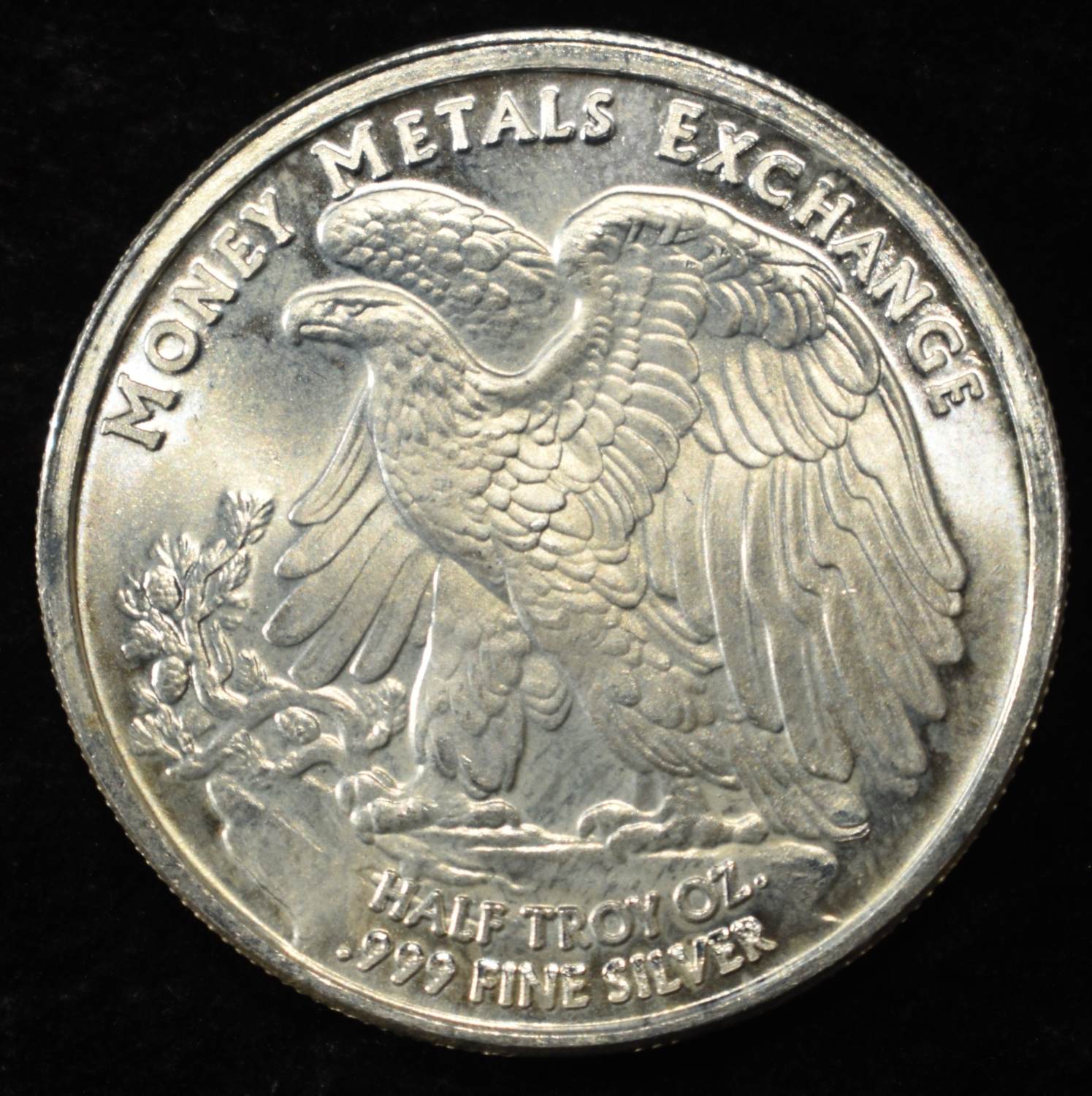 1/2 OZ .999 SILVER ROUND