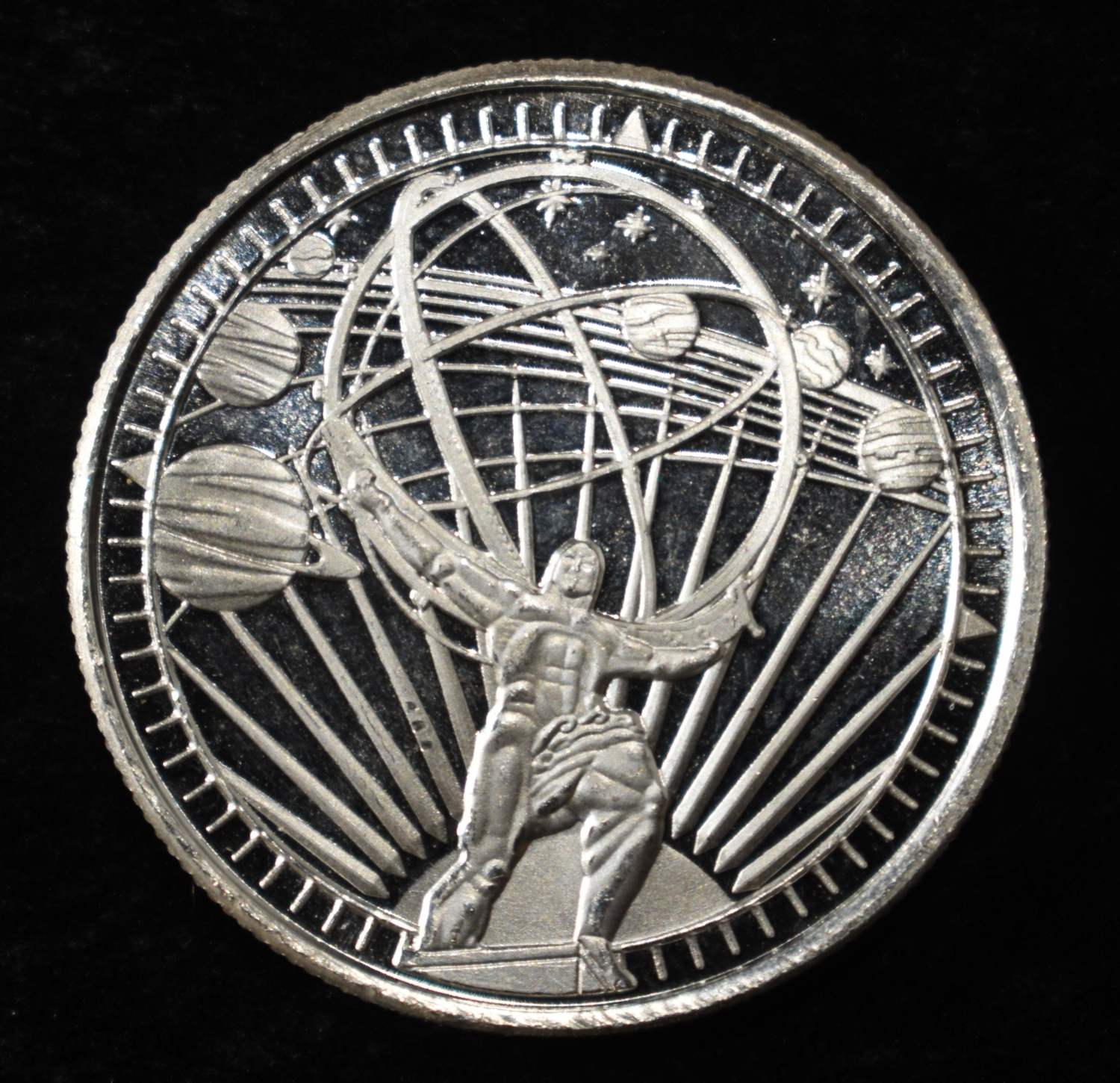 IN GOD WE TRUST 1/2 OZ .999 SILVER ROUND