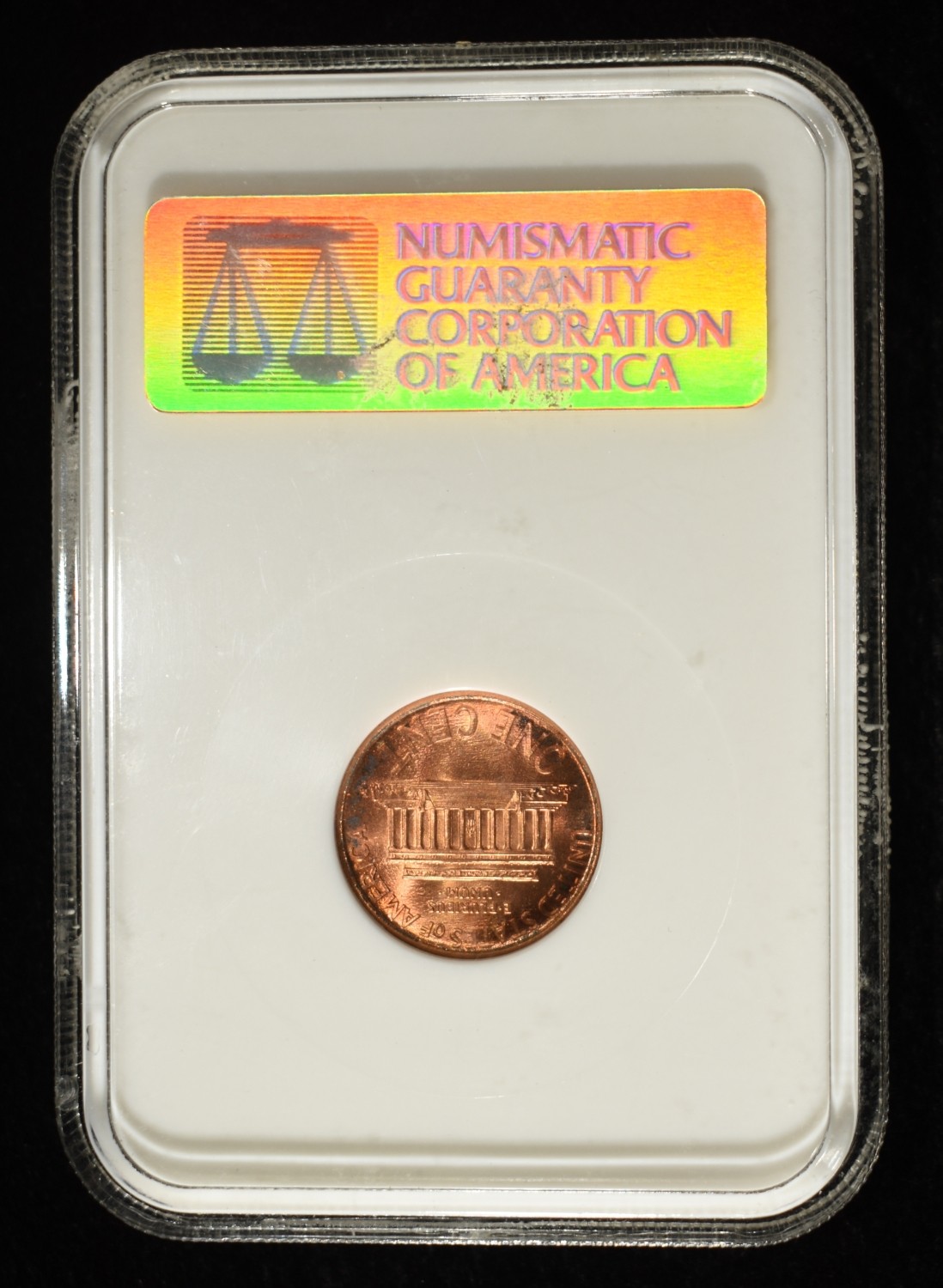 1995 MEMORIAL CENT NGC DD MS67 RD