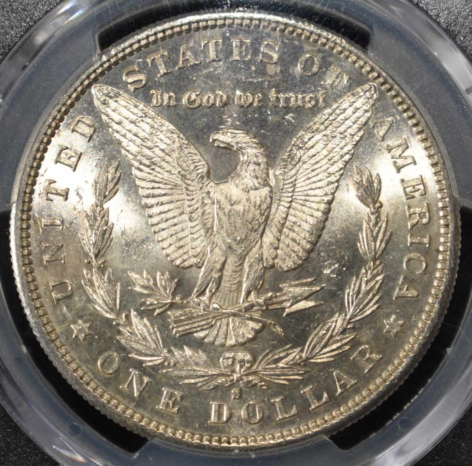 1881-S MORGAN DOLLAR PCGS MS-63