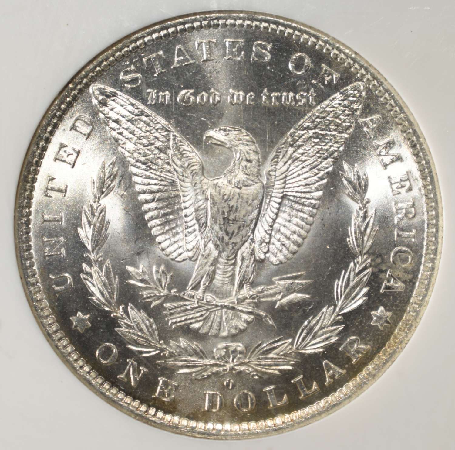 1883-O MORGAN DOLLAR NGC MS63
