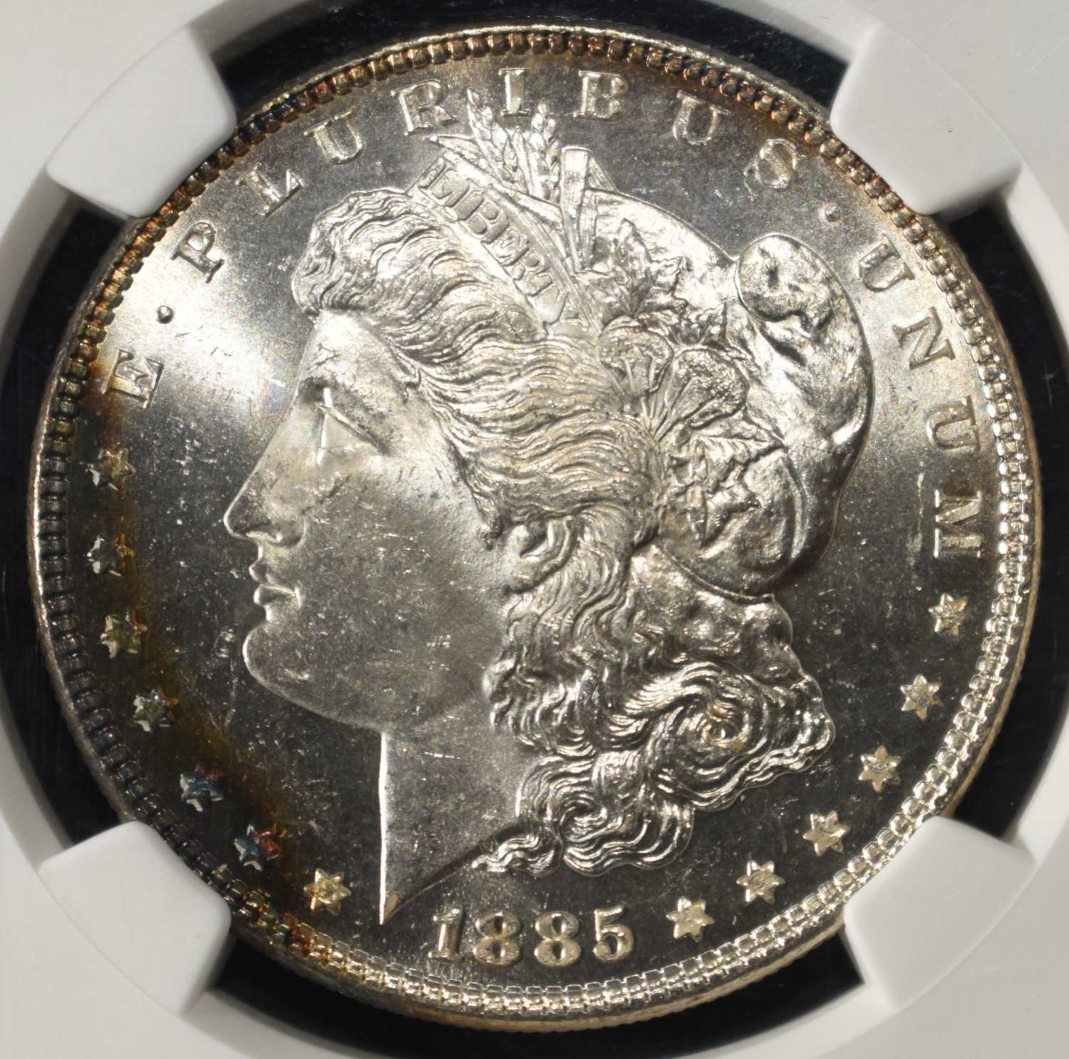 1885 MORGAN DOLLAR NGC MS-64