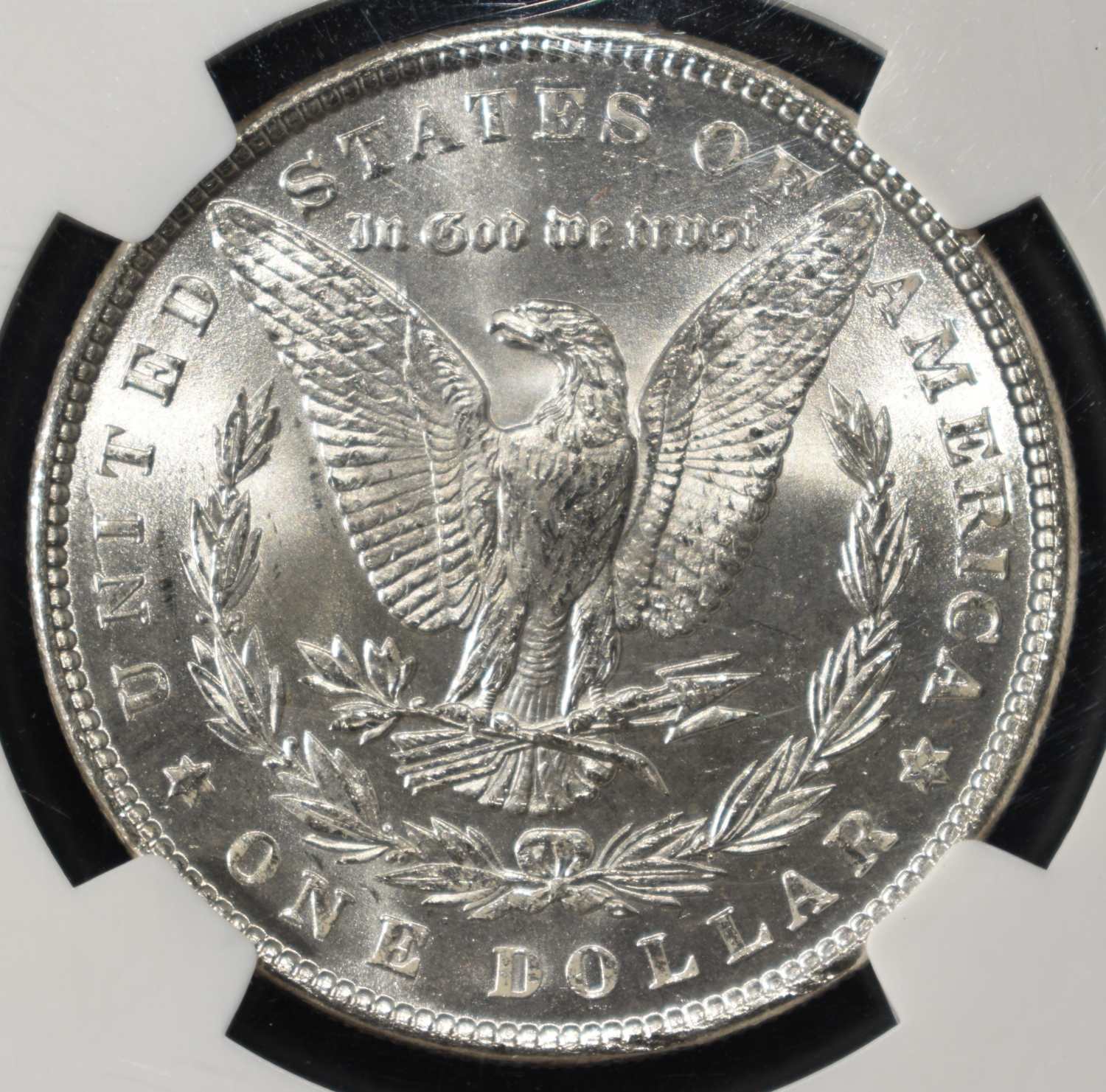 1887 MORGAN DOLLAR NGS MS-63 OLATHE HOARD