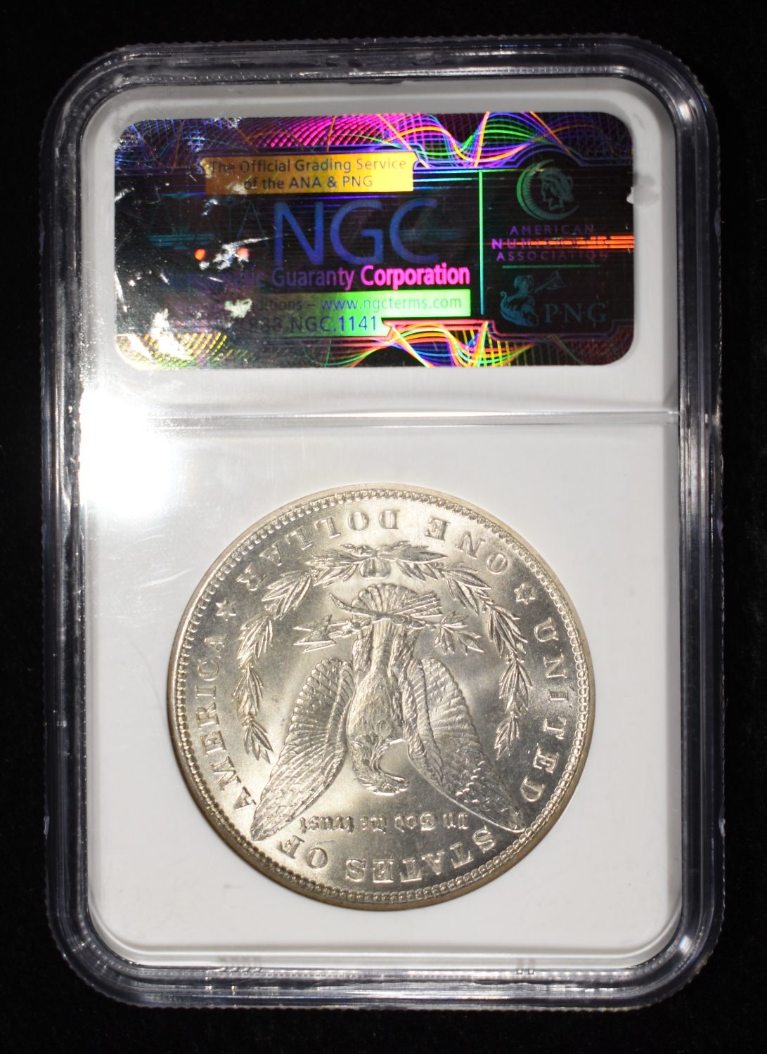 1889 MORGAN DOLLAR NGC MS-64