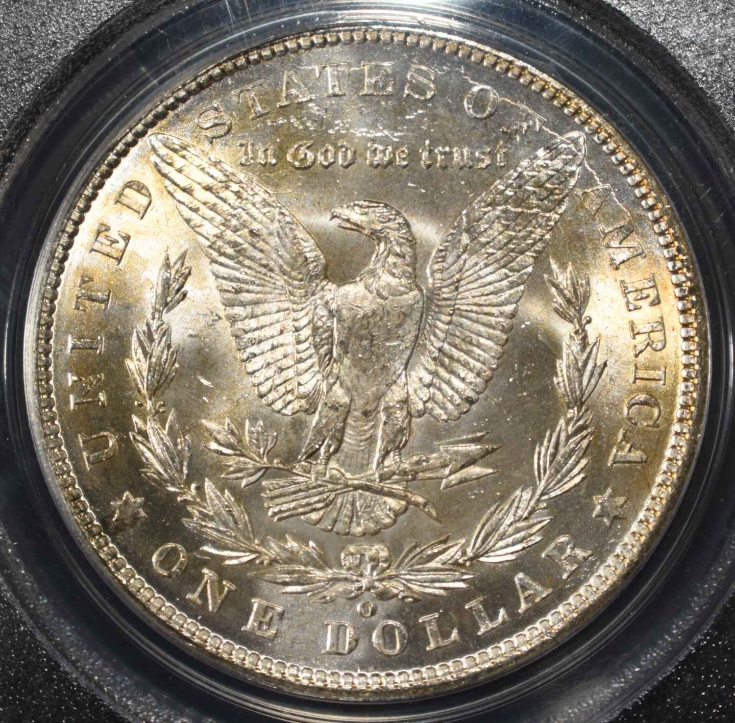1904-O MORGAN DOLLAR PCGS MS-63 OLD GREEN HOLDER