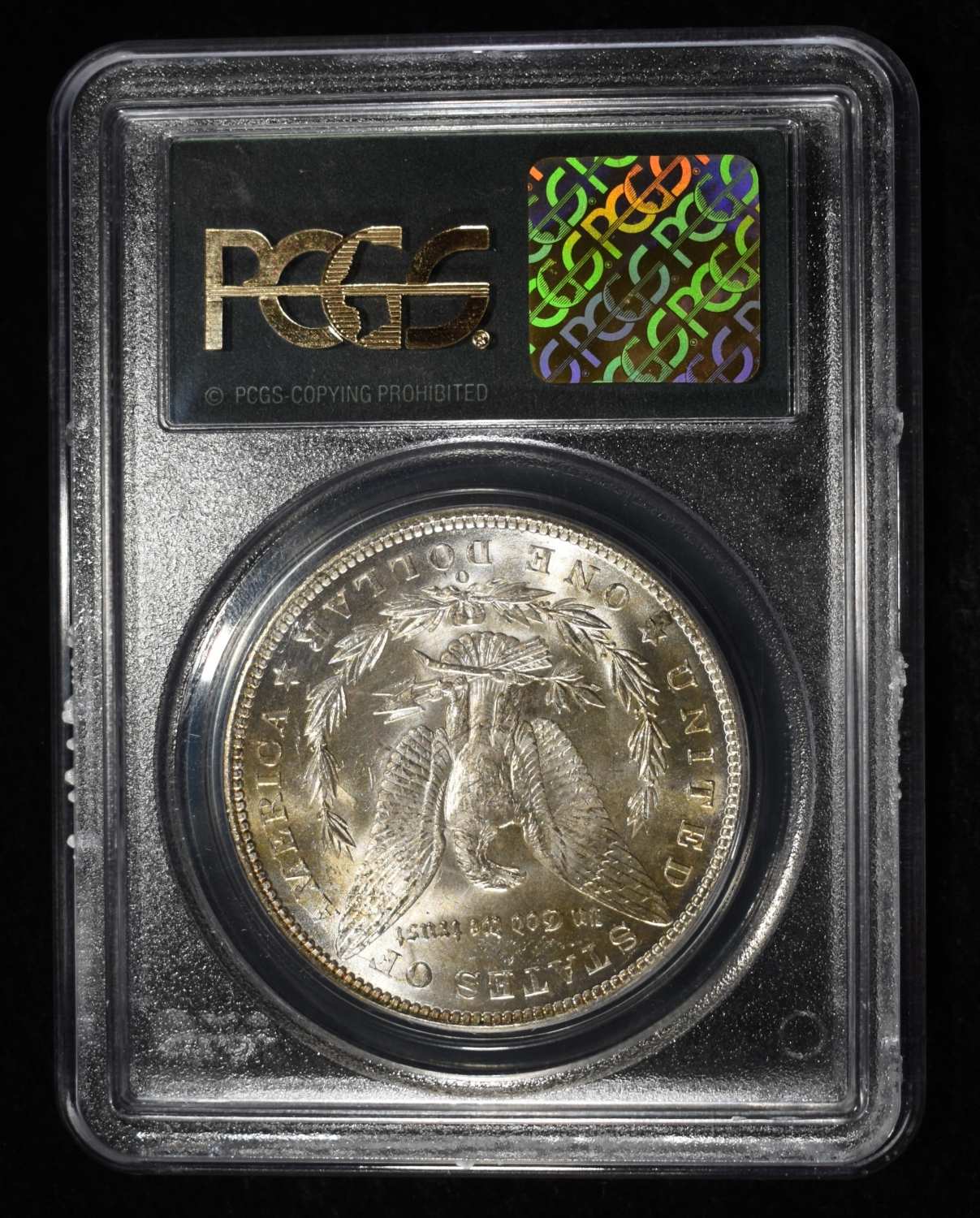 1904-O MORGAN DOLLAR PCGS MS-63 OLD GREEN HOLDER