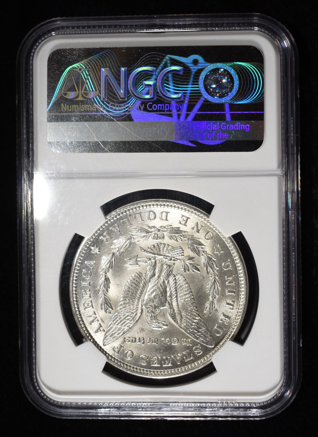 1921 MORGAN DOLLAR NGC MS63