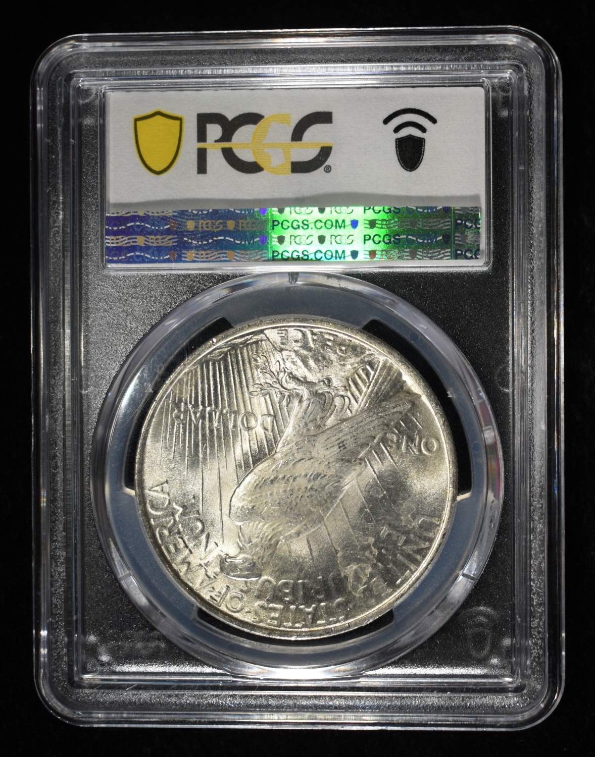 1923 PEACE DOLLAR PCGS MS63