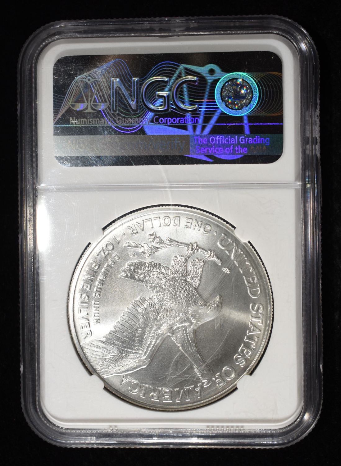 2021 AMERICAN SILVER EAGLE NGC MS70 FDI