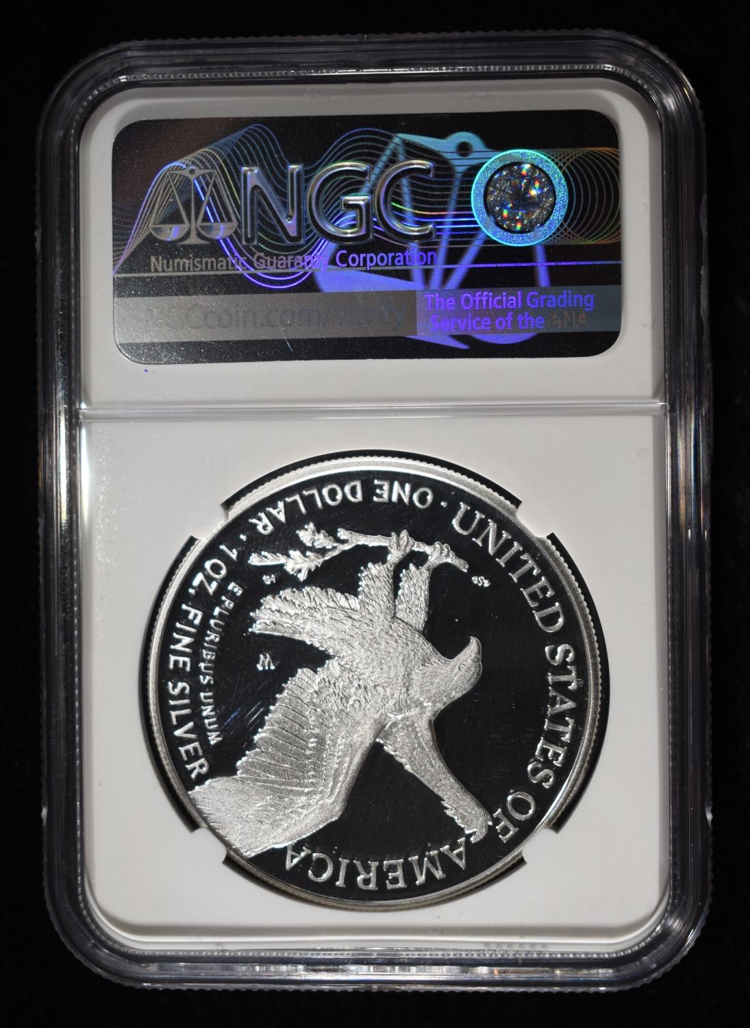 2021-W AMERICAN SILVER EAGLE NGC PF70 ULTRA CAMEO