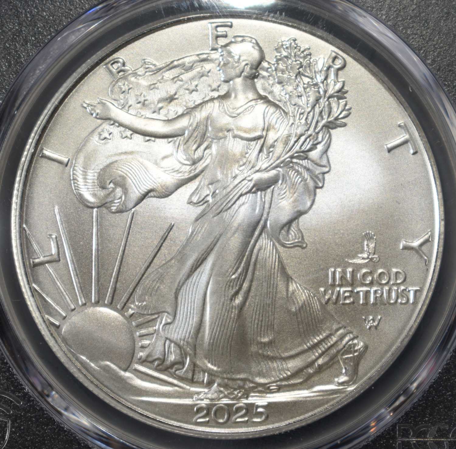 2025-(P) AMERICAN SILVER EAGLE PCGS GEM BU