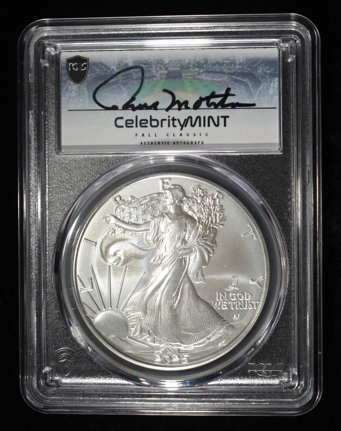 2025-(P) AMERICAN SILVER EAGLE PCGS GEM BU