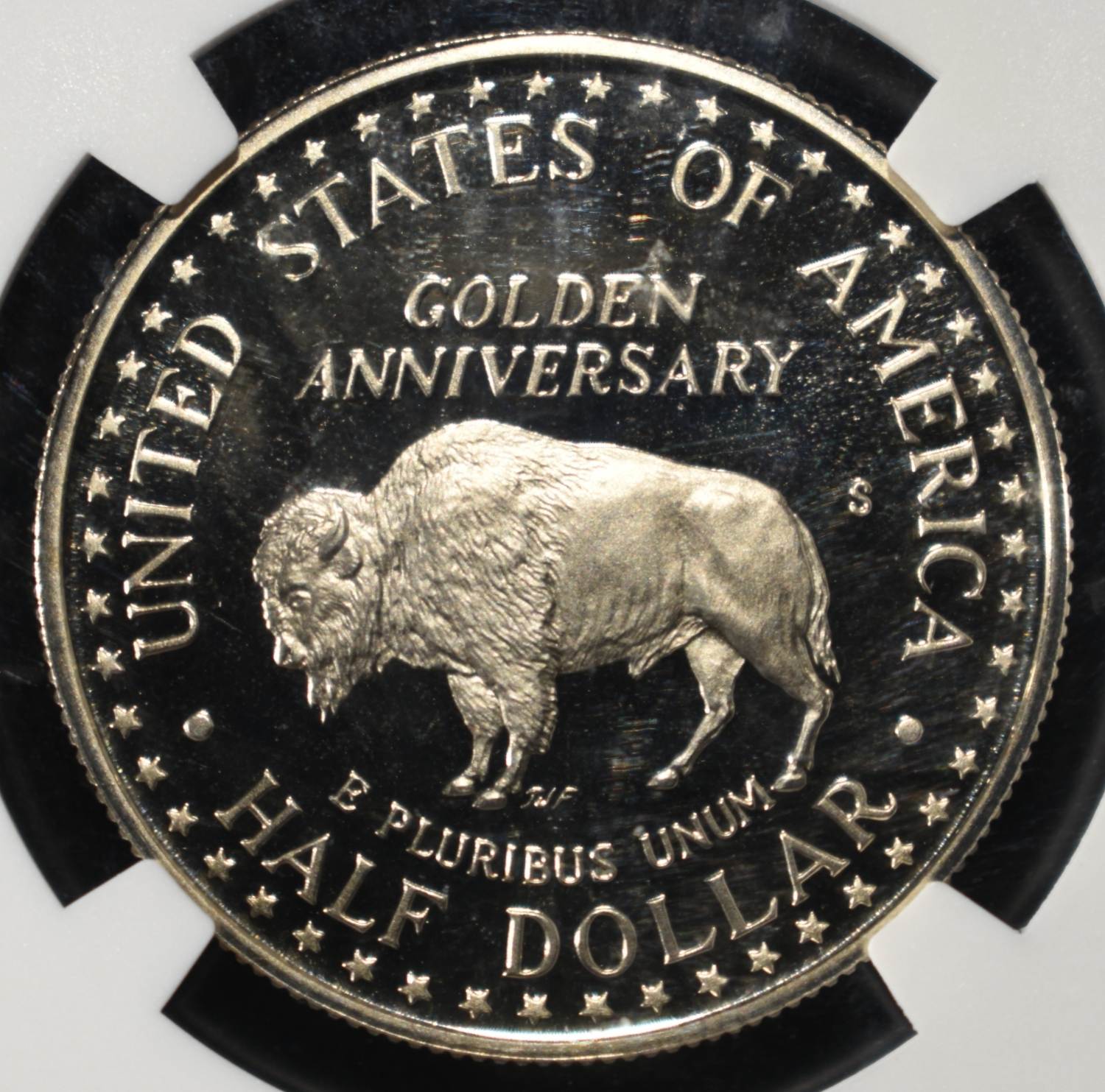 1991-S 50C COMMEM MOUNT RUSHMORE NGC PF70 UCAM