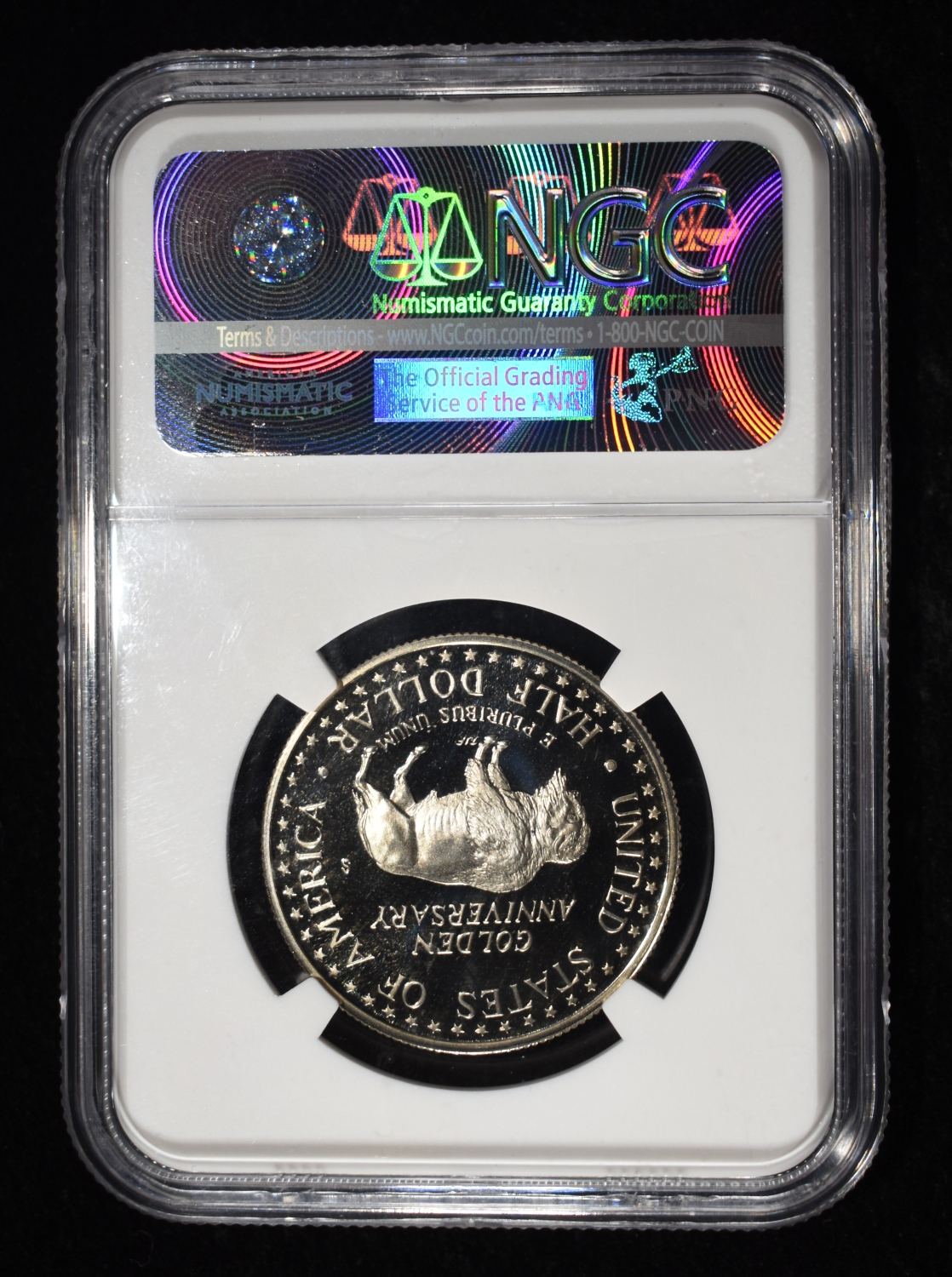 1991-S 50C COMMEM MOUNT RUSHMORE NGC PF70 UCAM